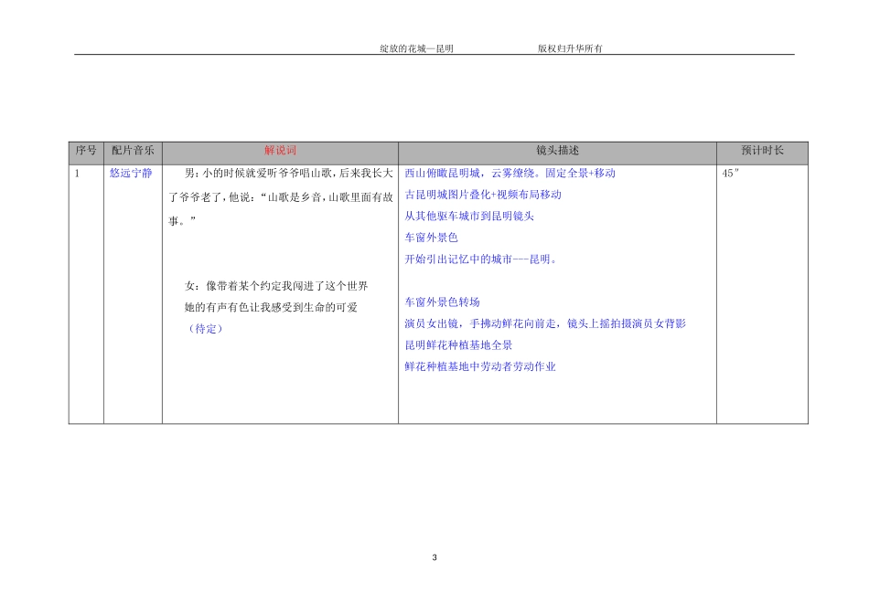 形象宣传片拍摄策划模板。脚本_第3页