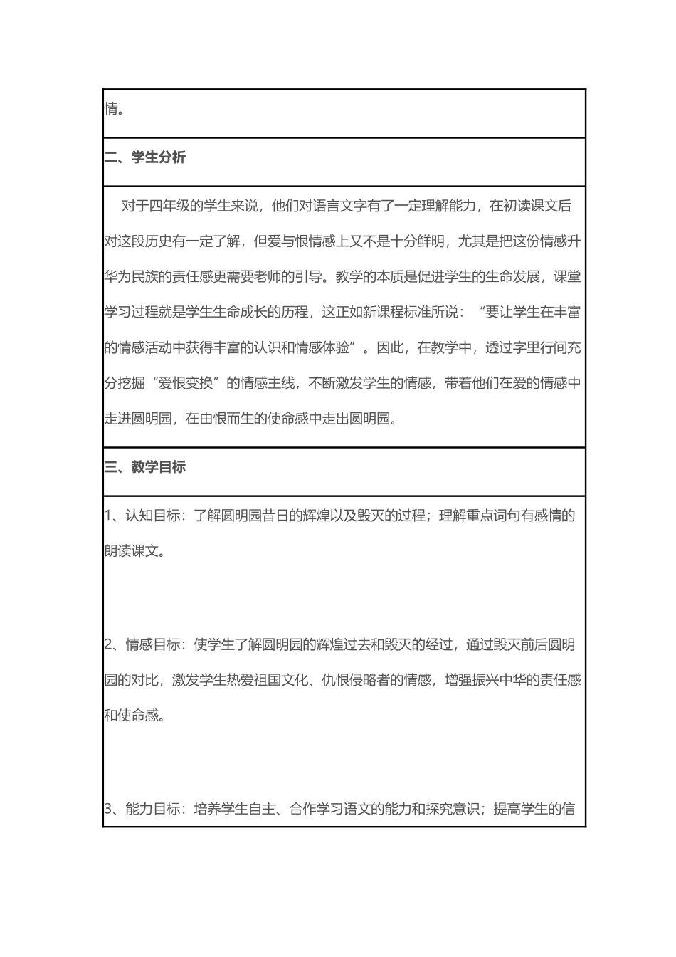 《圆明园的毁灭》信息化教学设计作业_第2页