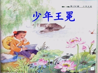 少年王冕课件 (2)