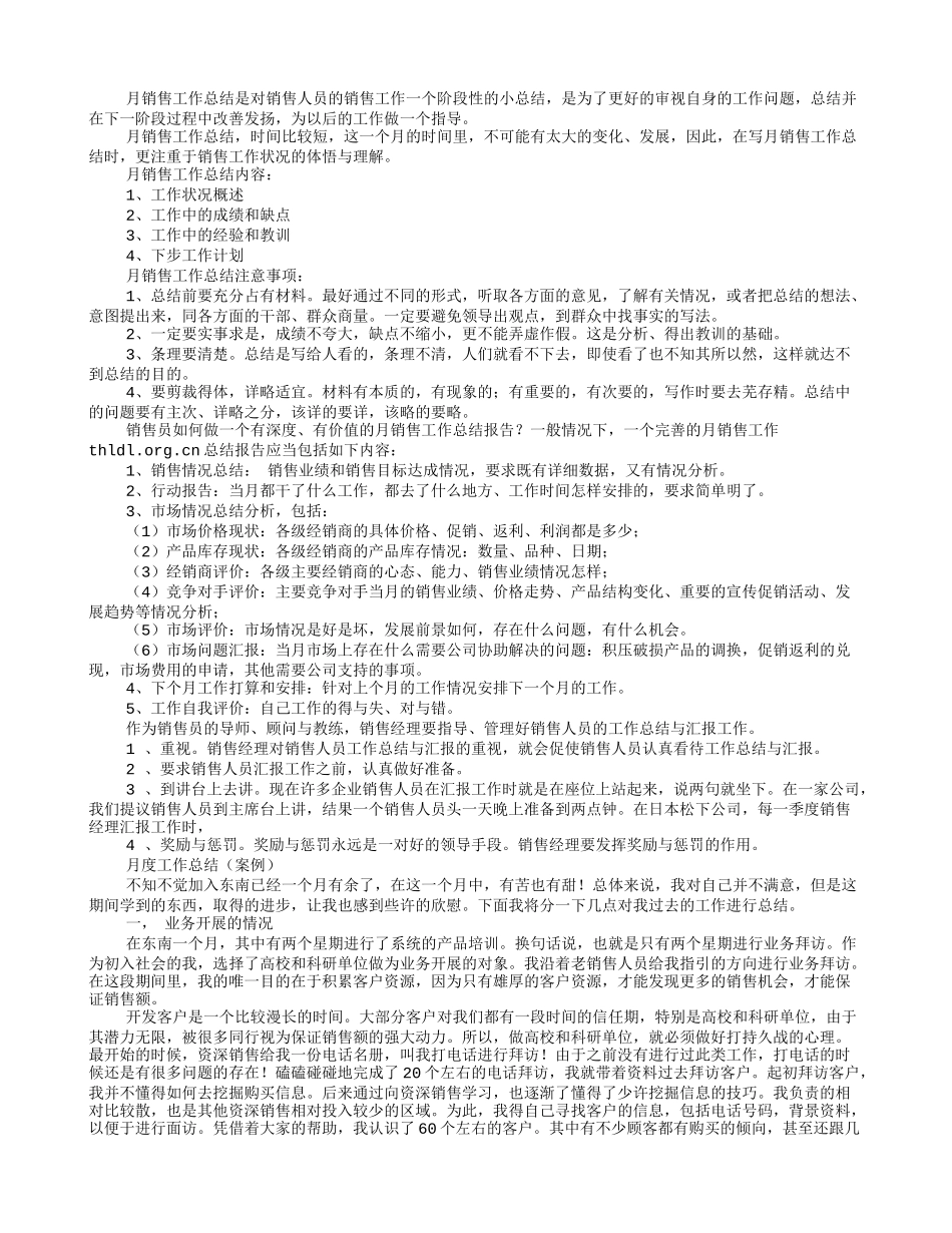 销售每日工作总结范文_第2页