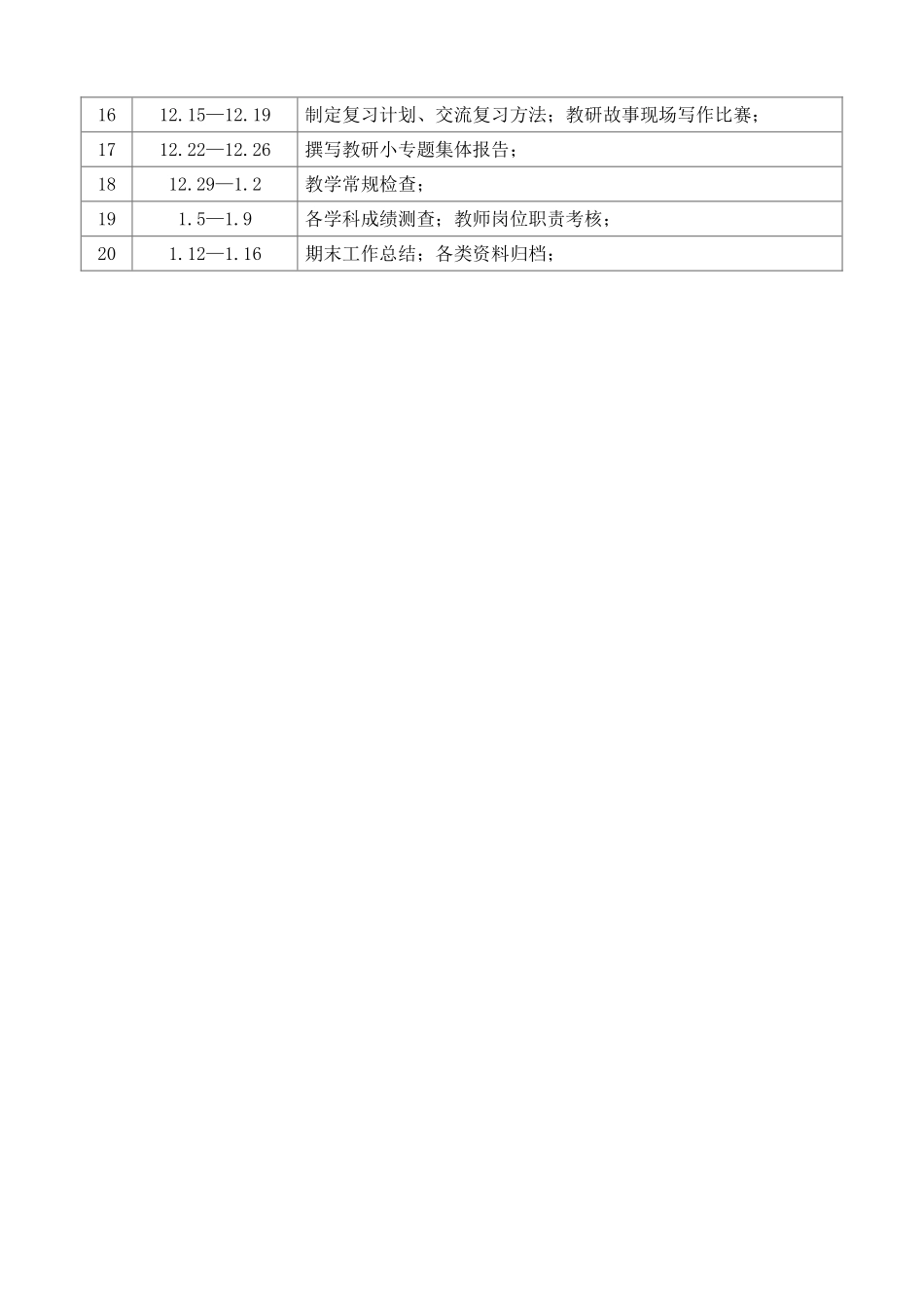 小学四年级上学期语文教研组工作计划_第3页