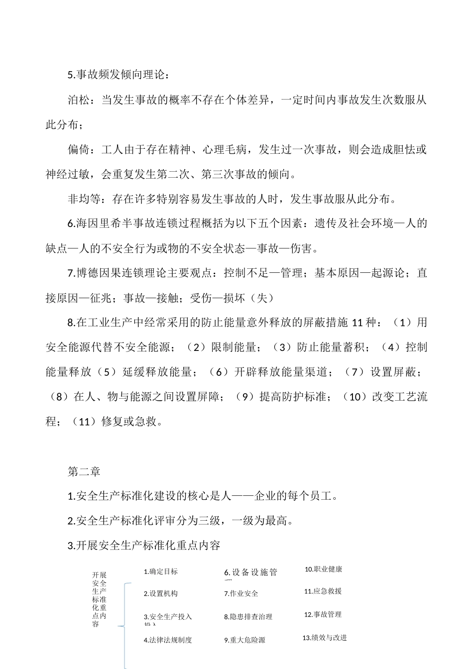 注安师考试安全生产管理知识常考点(自学整理)_第2页