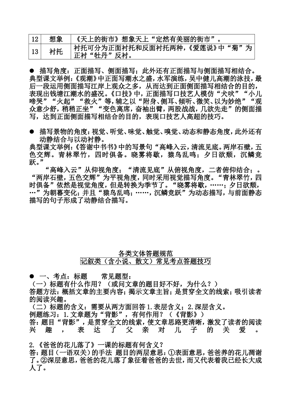 中考语文答题规范A_第2页