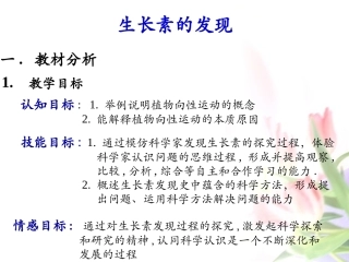 植物激素调节（教学设计