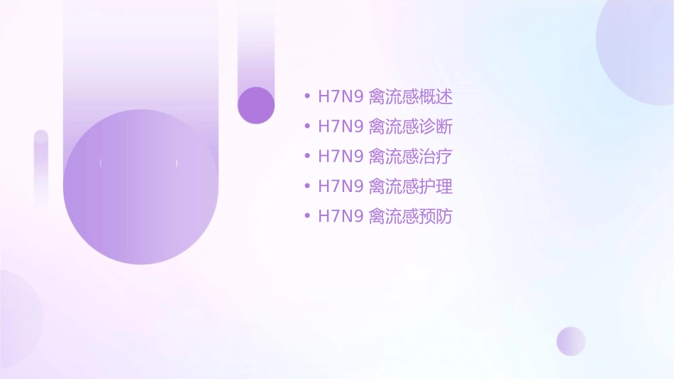 人感染H7N9禽流感诊断治疗护理课件1_第2页