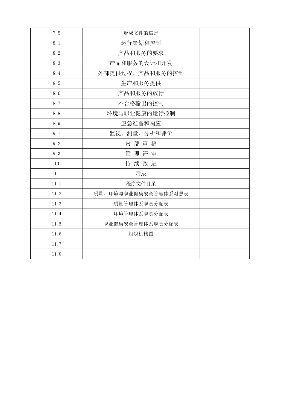 2015版质量、环境、职业健康手册_第2页