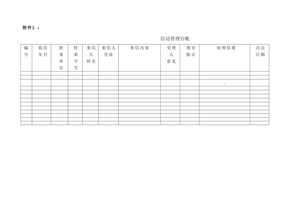 信访事项登记表_第2页