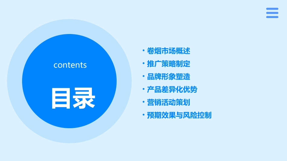 卷烟推广建议书课件_第2页