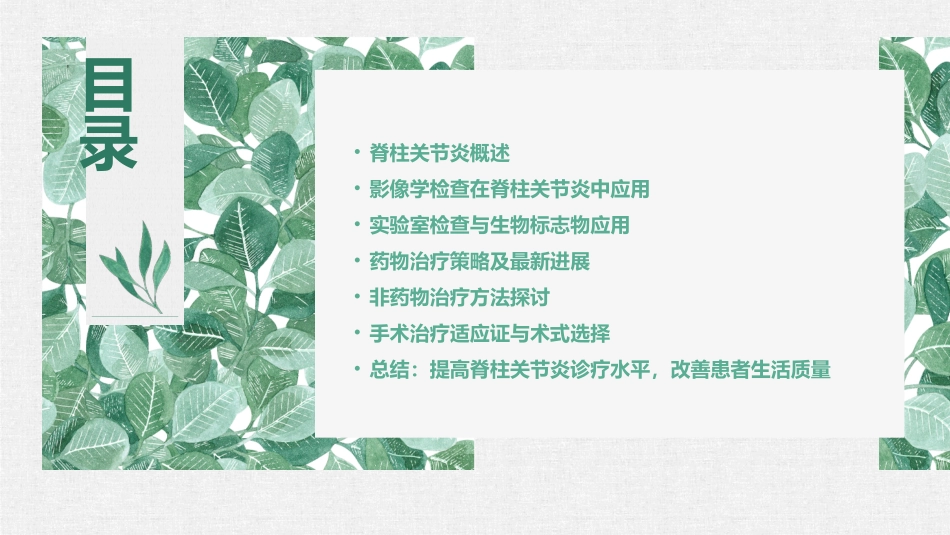 脊柱关节炎诊断与治疗的最新进展课件 (2)_第2页