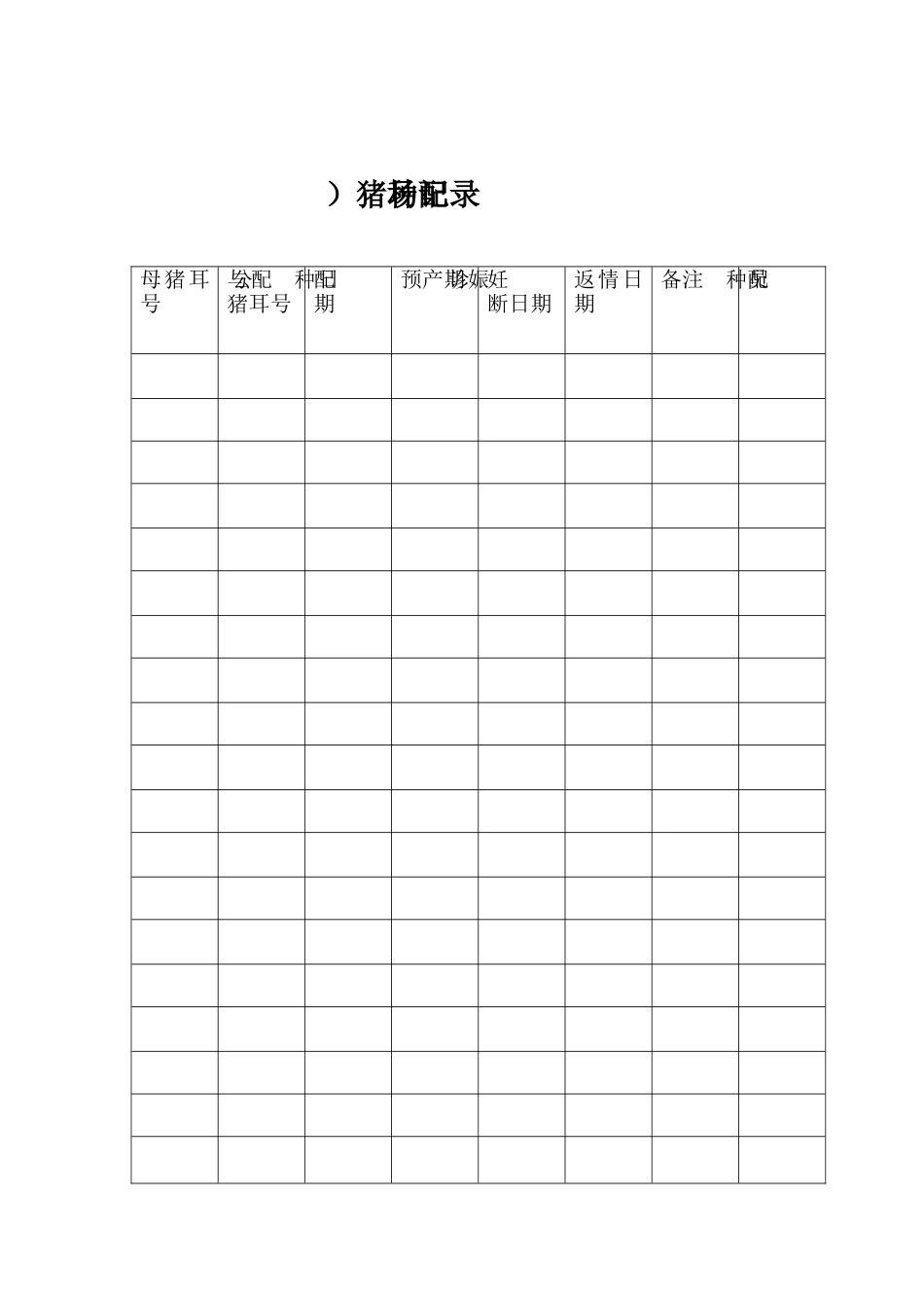 猪场管理表格_第3页