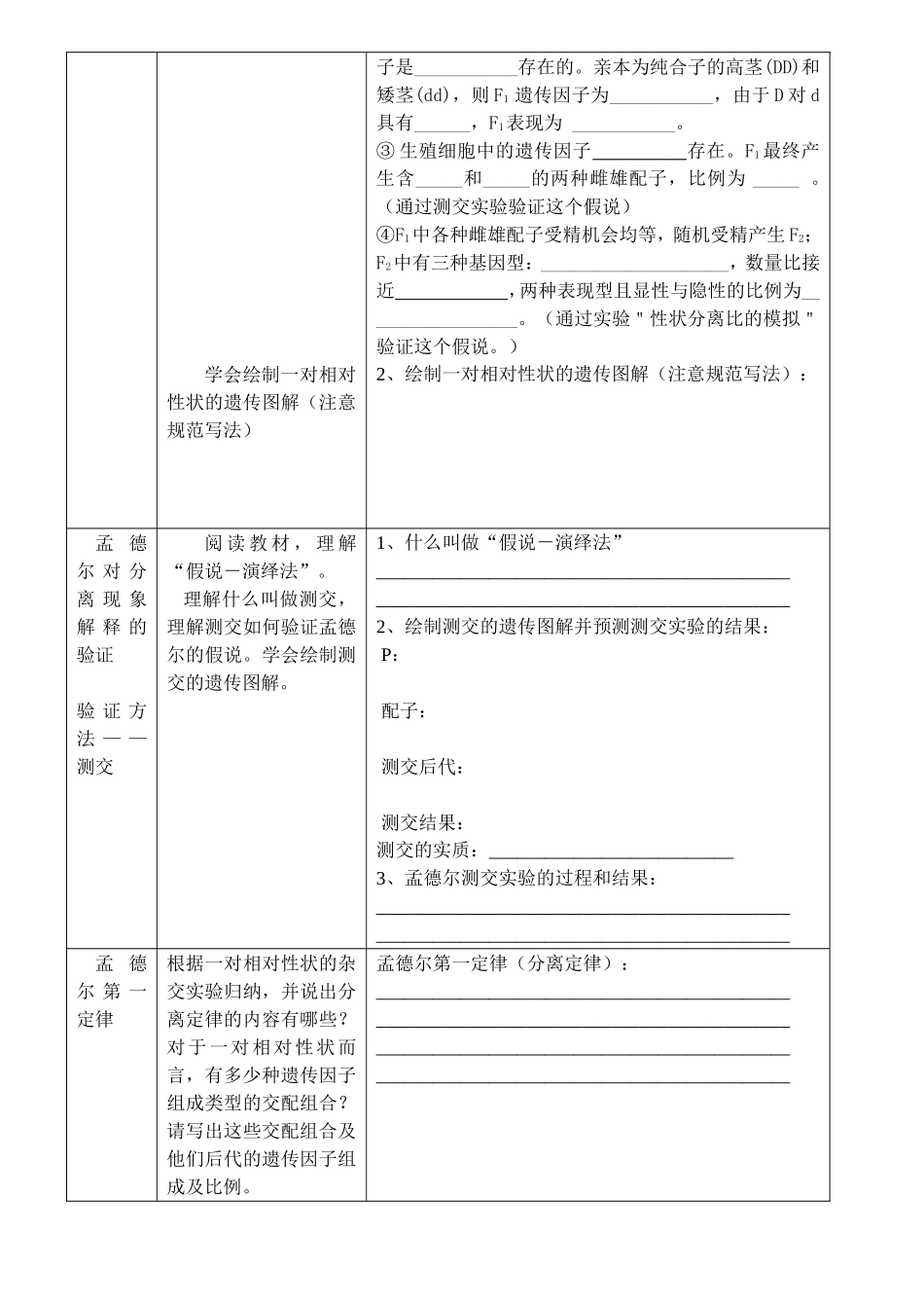 孟德尔的豌豆杂交试验（一）_第2页