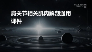 肩关节相关肌肉解剖通用课件