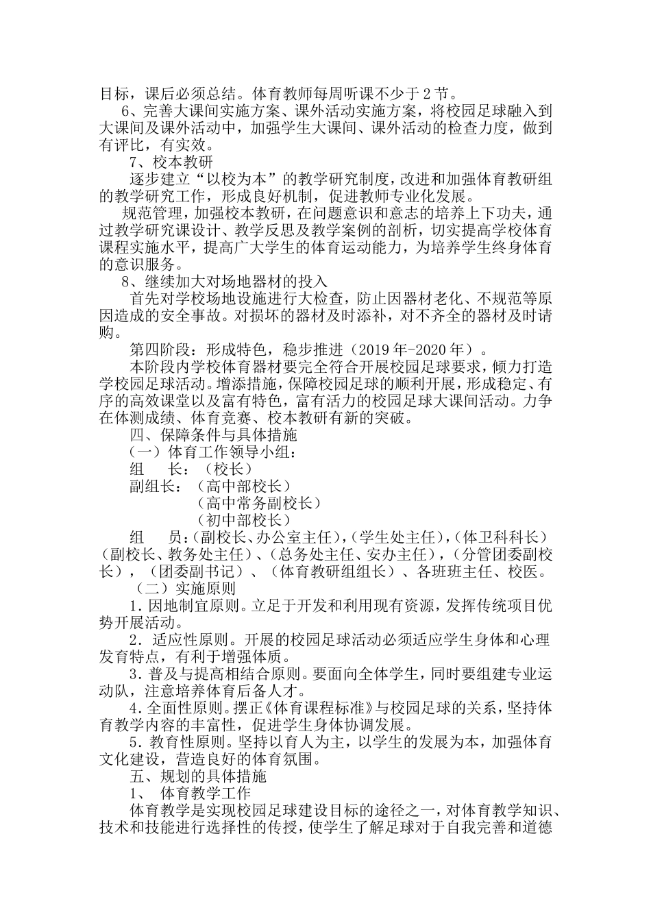 校园足球中长期发展规划_第3页