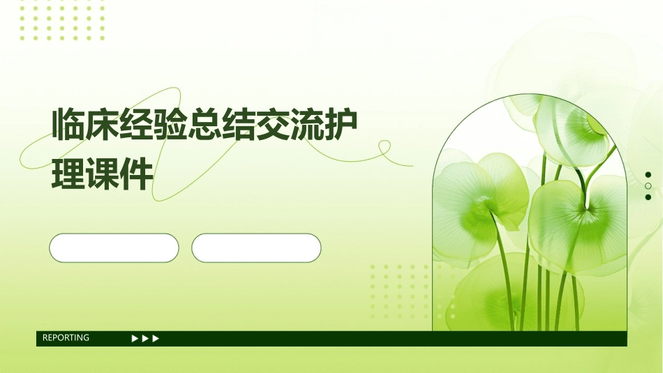 临床经验总结交流护理课件_第1页