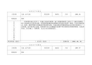 安-全-生-产-月-报-表