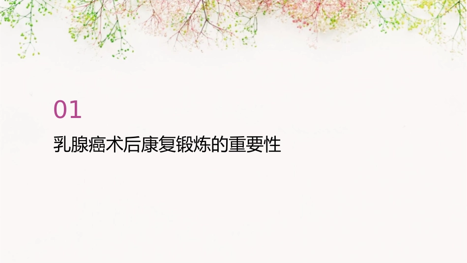 乳腺癌术后康复锻炼护理课件1_第3页