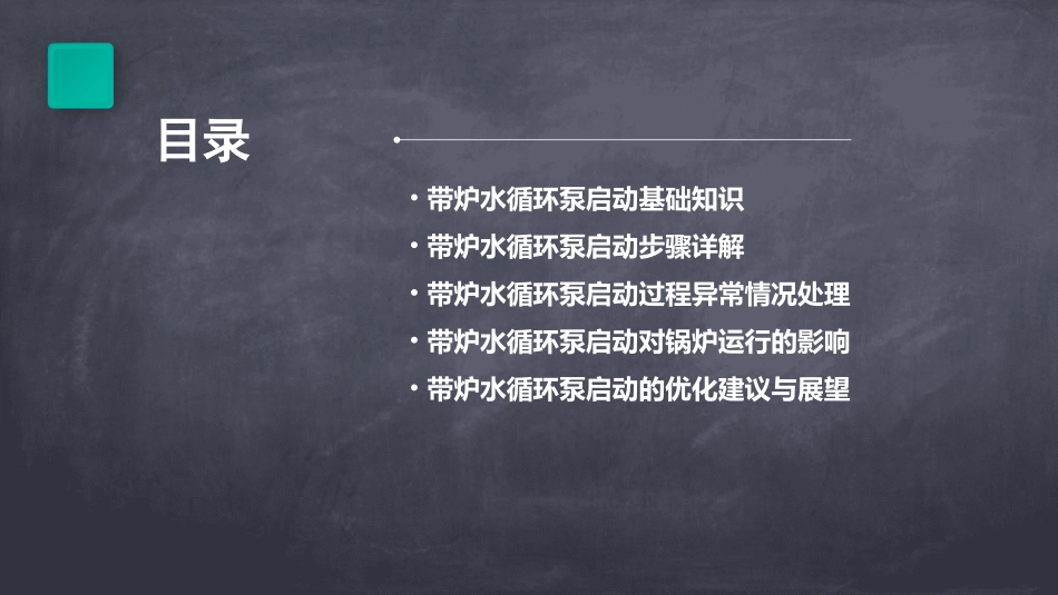 带炉水循环泵启动图解分析课件_第2页