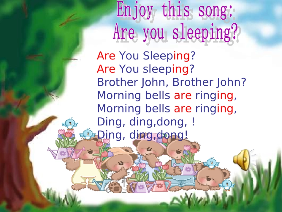 人教新目标七年级英语下册unit6+I+am+watching+TV（第一课时）课件（张素芳）_第2页