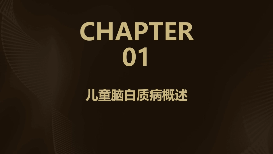 儿童脑白质病的MR诊断护理课件_第3页
