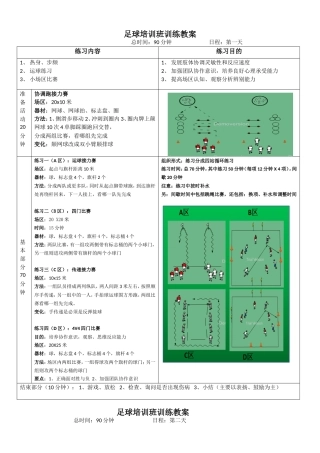 足球训练-课时计划11-24