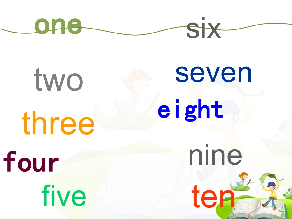 小学英语数字11-20的教学课件_第2页