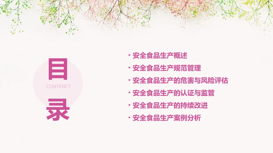安全食品的生产规范管理课件_第2页
