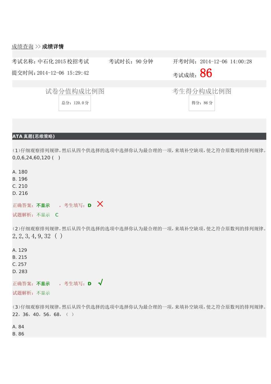 中石化2015校园招聘真题_第1页