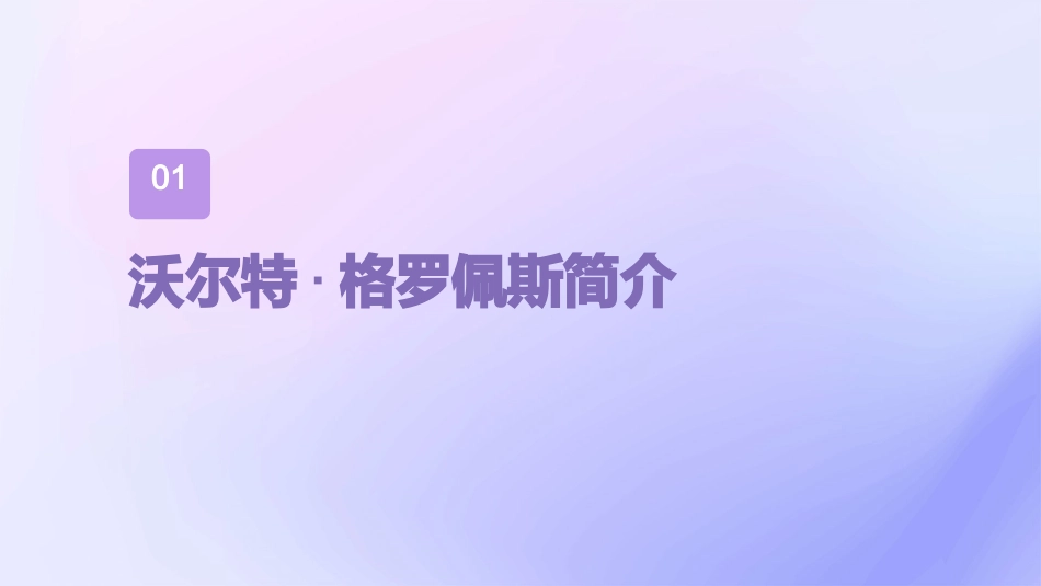 沃尔特·格罗佩斯课件_第3页