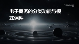 电子商务的分类功能与模式课件