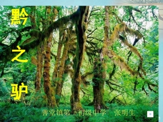 《黔之驴》课件（苏教版）3