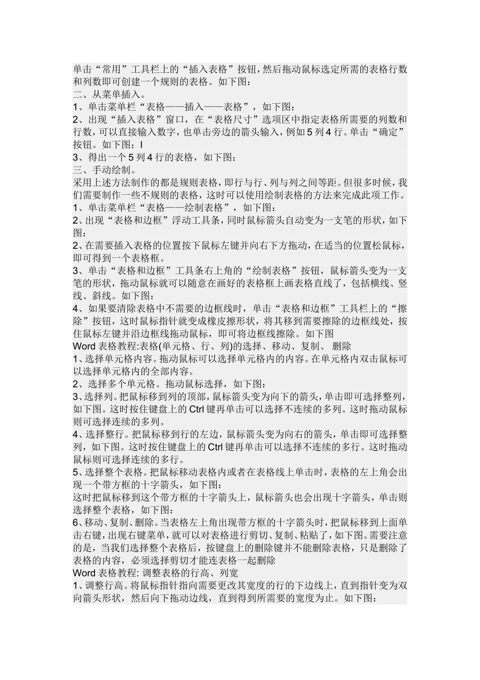 用word怎么做表格_第3页