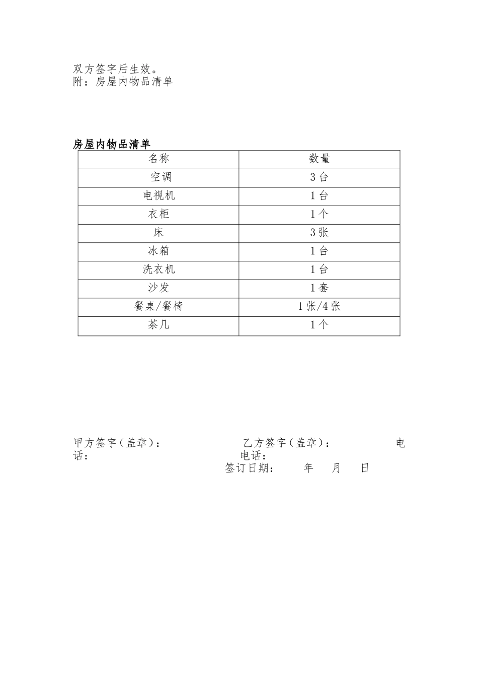 2018年房屋租赁协议简洁版_第2页