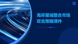 海岸星城整合市场攻击策略课件