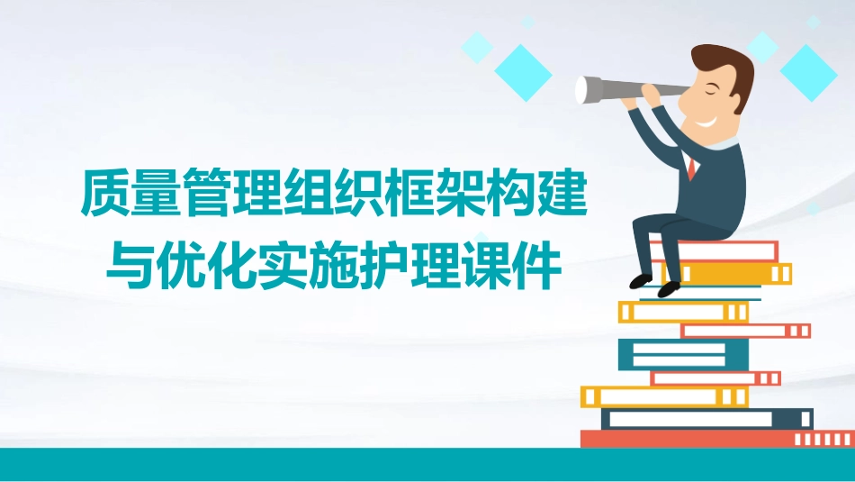 质量管理组织框架构建与优化实施护理课件_第1页