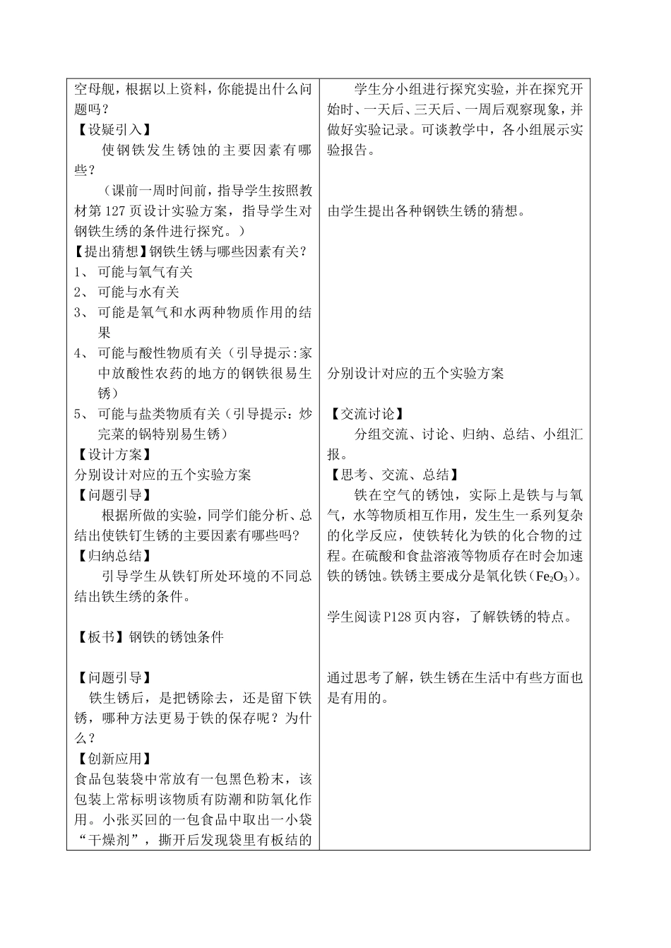 金属的防护与回收_第2页