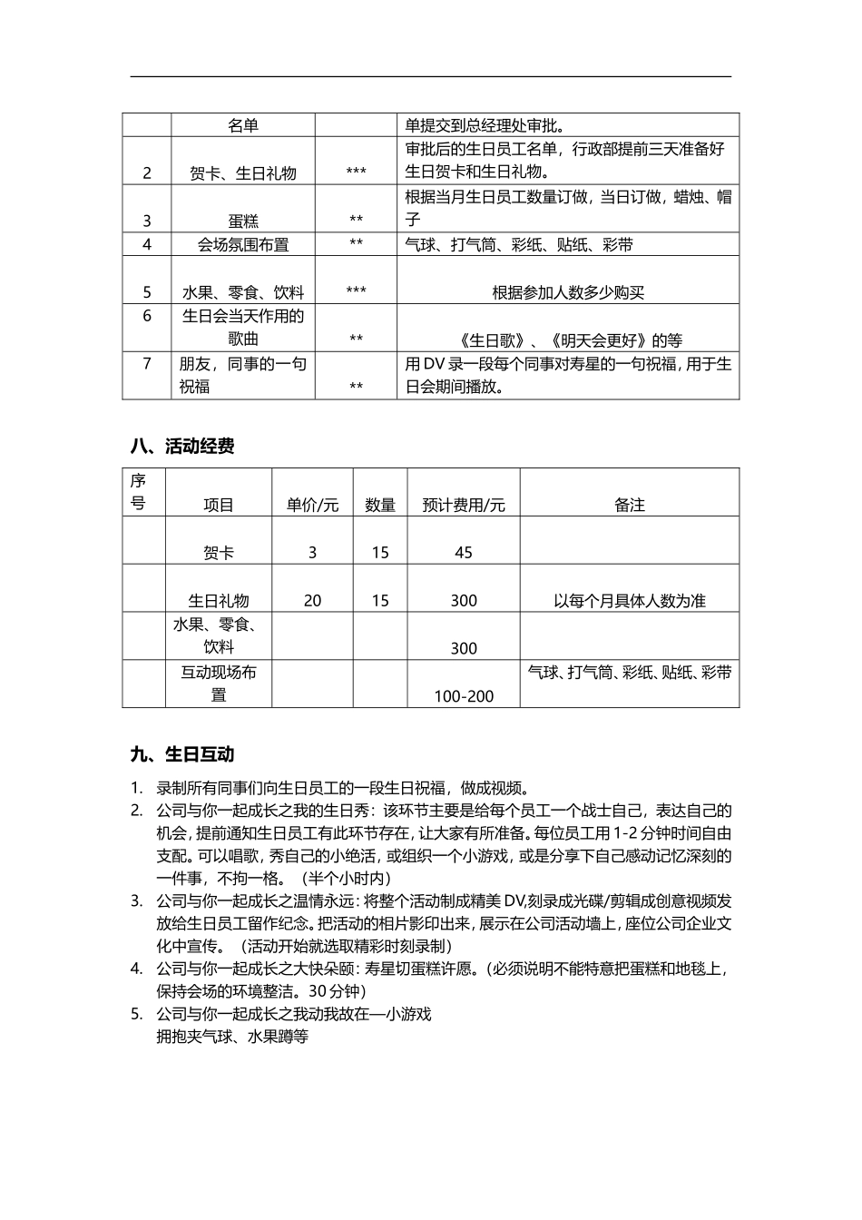 员工集体生日策划方案_第2页