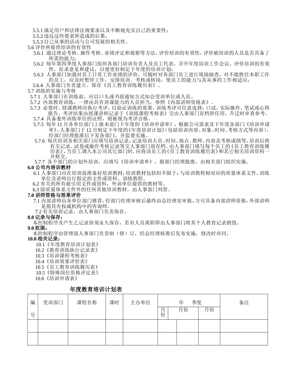 【超实用】全套企业培训体系建设方案_第2页