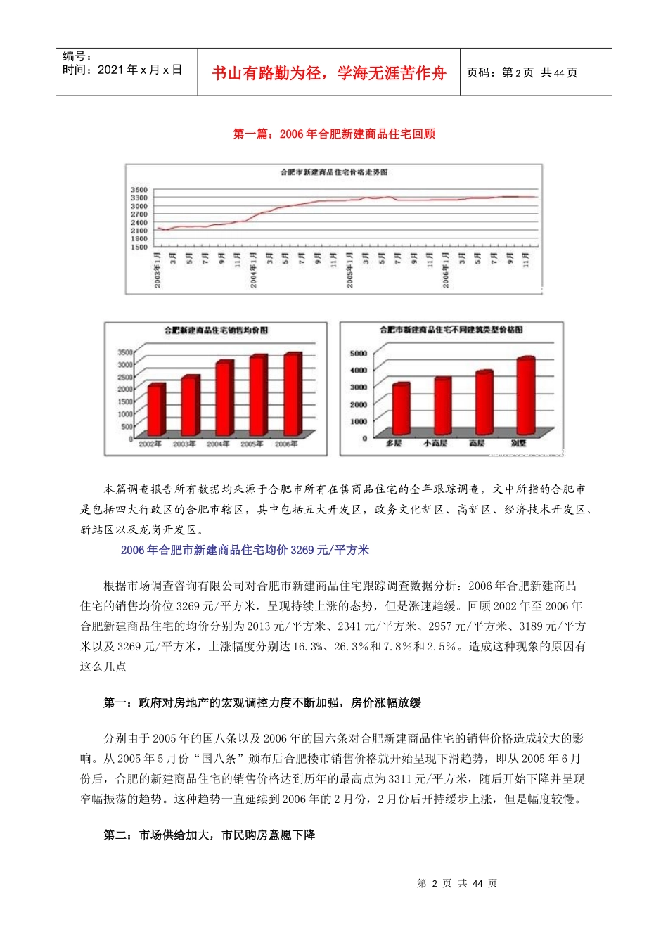 合肥地产白皮书_第2页