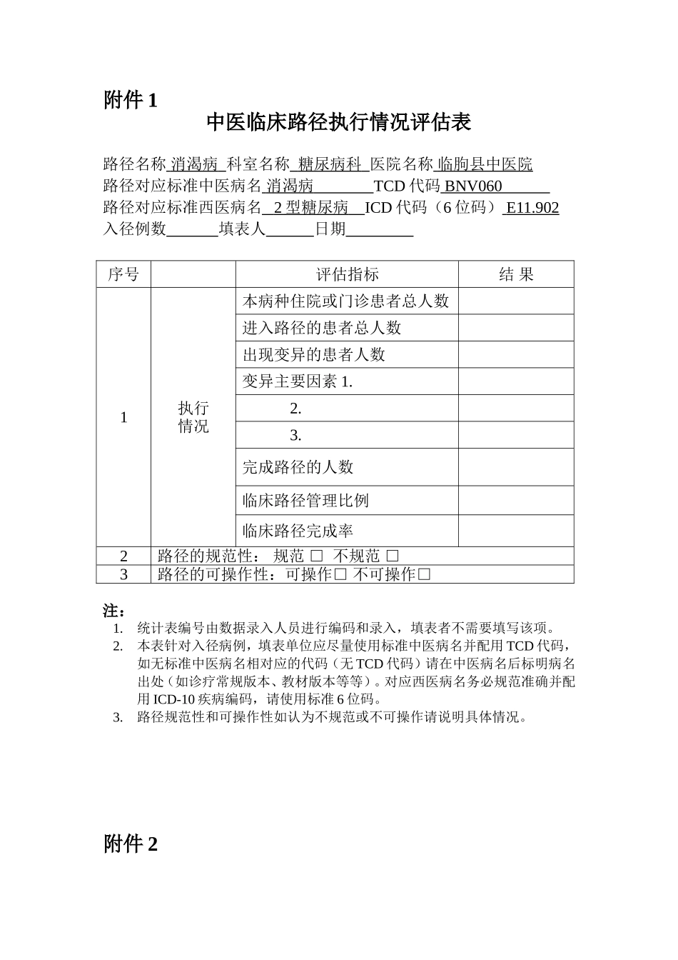 中医临床路径评估表_第1页