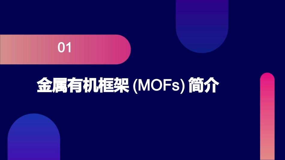金属有机框架(MOFs)的合成和应用课件_第3页