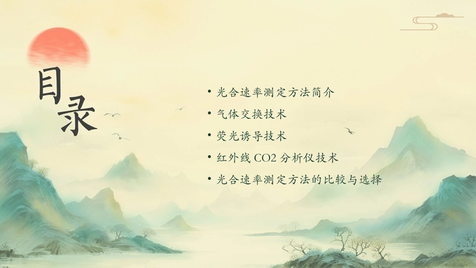 光合速率测定方法通用课件_第2页