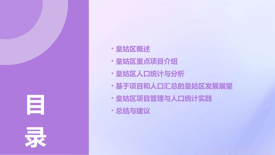 沈阳市皇姑区项目及人口汇总课件_第2页