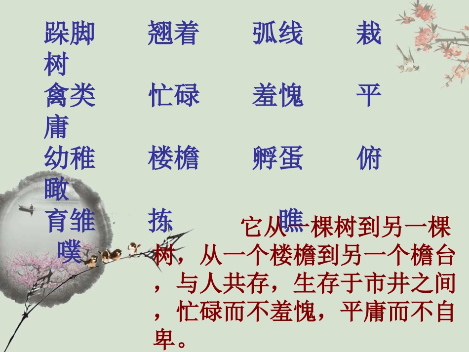 《隔窗看雀》第三次试教_第3页