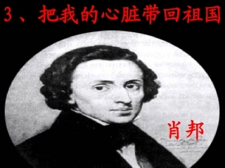 把我的心脏带回祖国第一课时