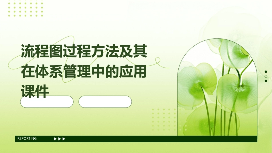 流程图过程方法及其在体系管理中的应用课件_第1页