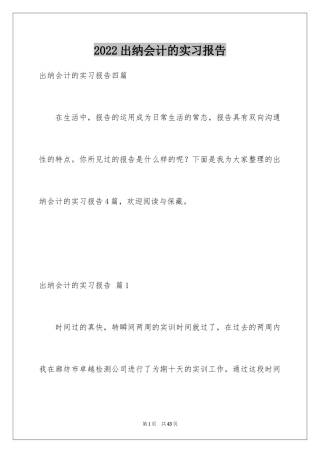 2024出纳会计的实习报告_7
