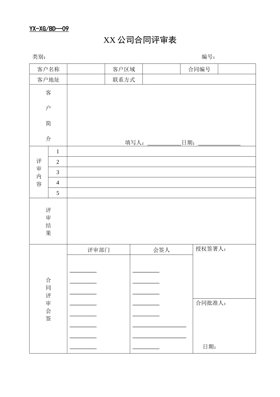 销售管理部表格汇编_第1页