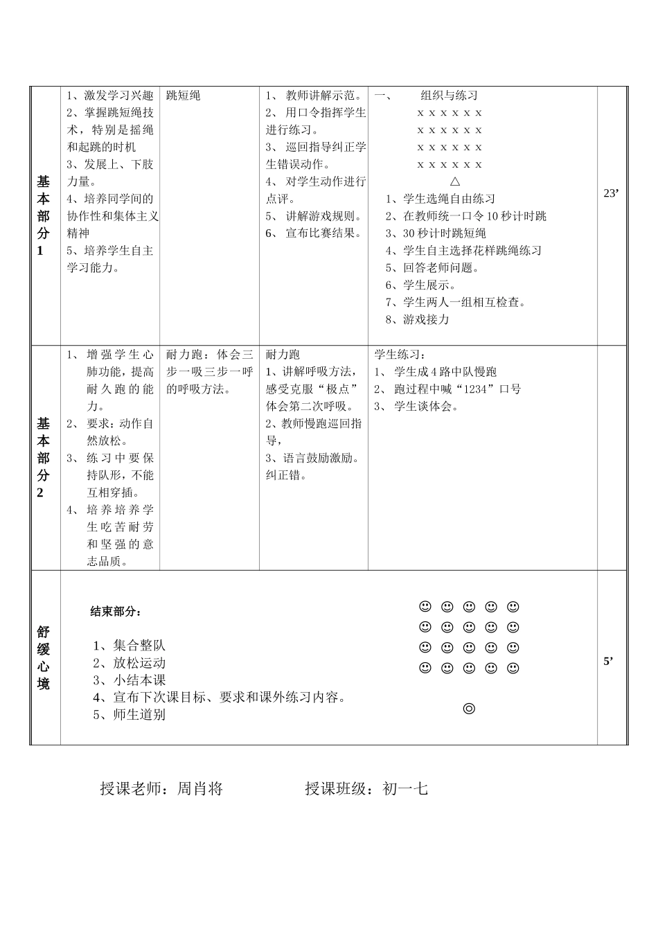 跳绳教案周肖将_第2页