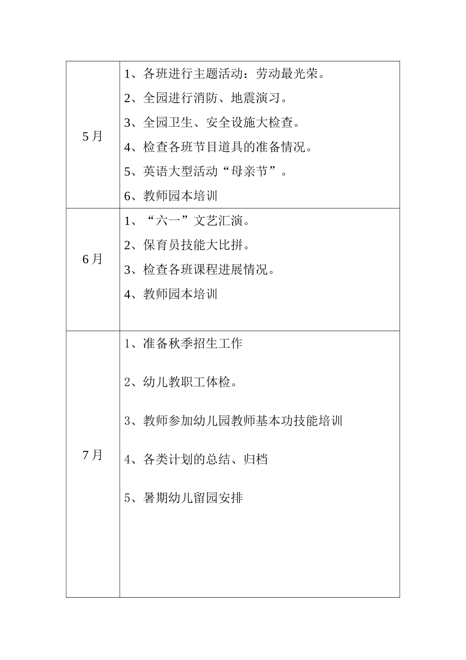 2018年幼儿园园务计划_第2页