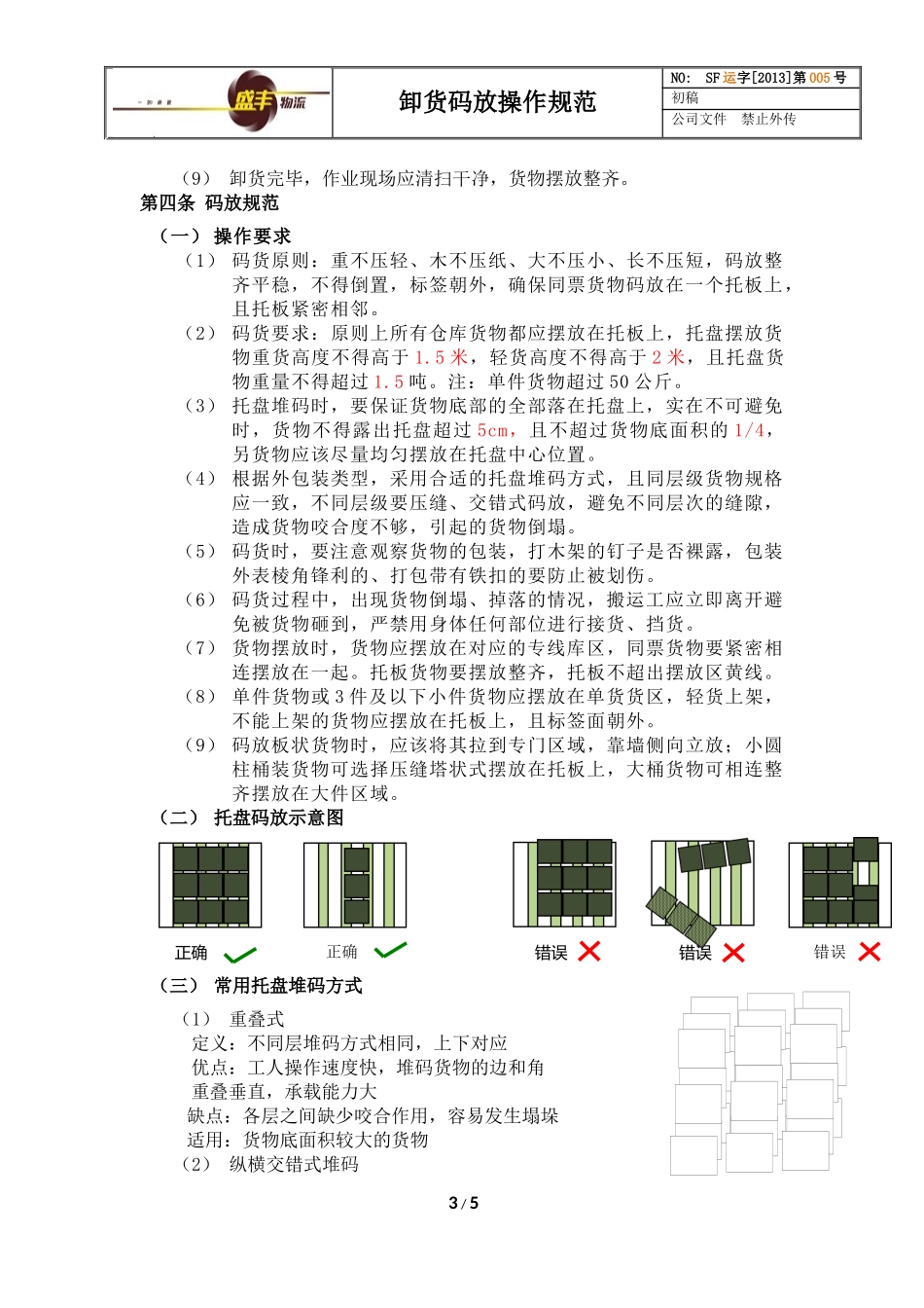 卸货码放操作规范_第3页